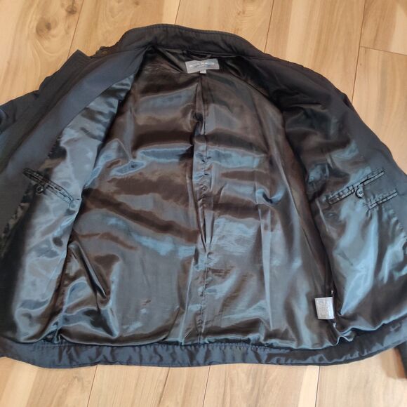 Michael Brandon Men's XLarge Jacket Black Racing Motorcycle Style Bomber Quilted - Picture 3 of 16